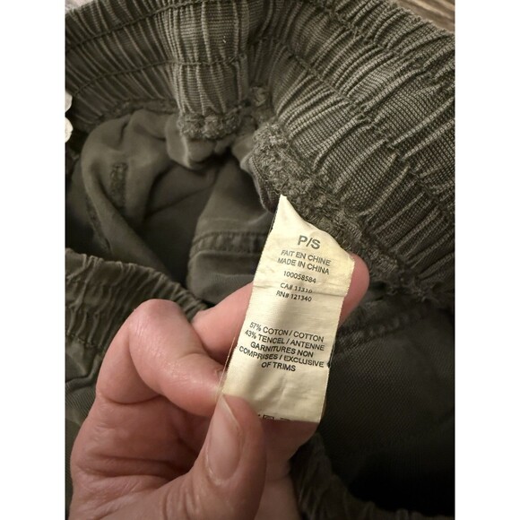 GARAGE Cargo Jogger Pants Women S Green Tapered Activewear Casual-Stylish-Fun - Picture 8 of 9